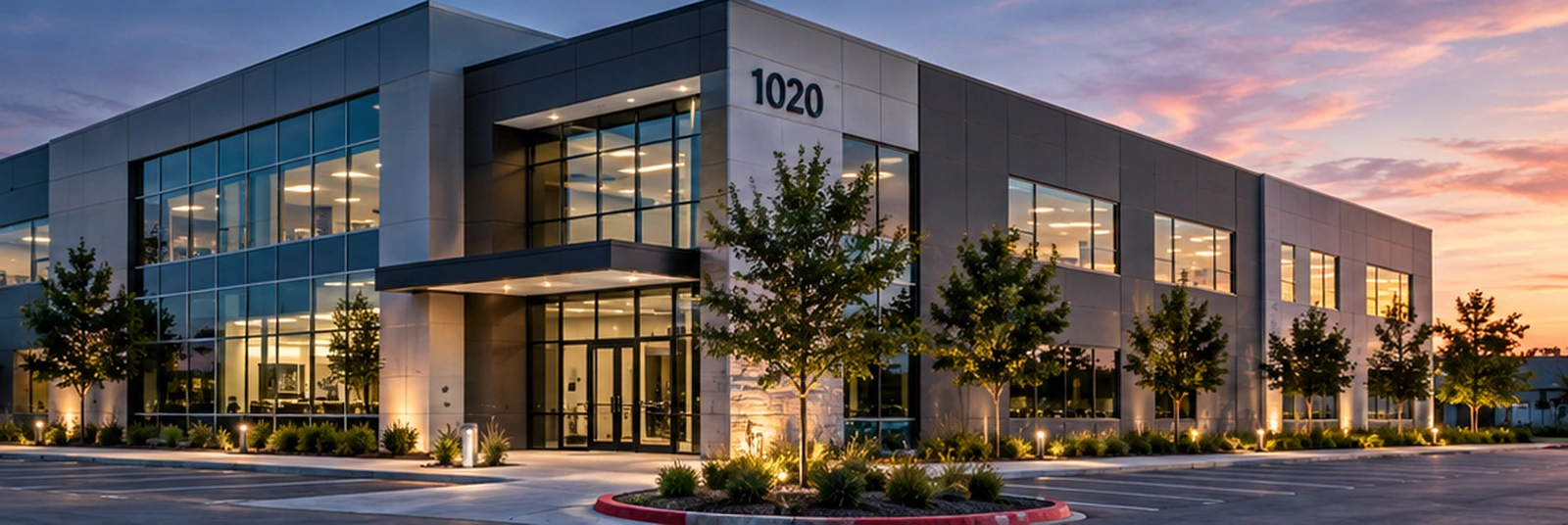 Modern commercial property